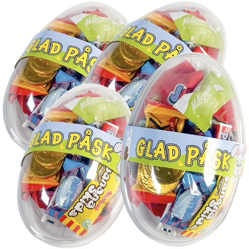 4 x HALVA Påskägg Godis 147.3g