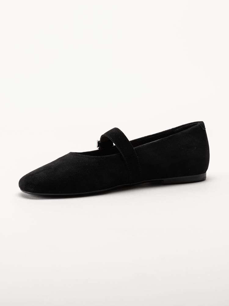 Vagabond - Jolin - Svarta ballerinaskor i mocka