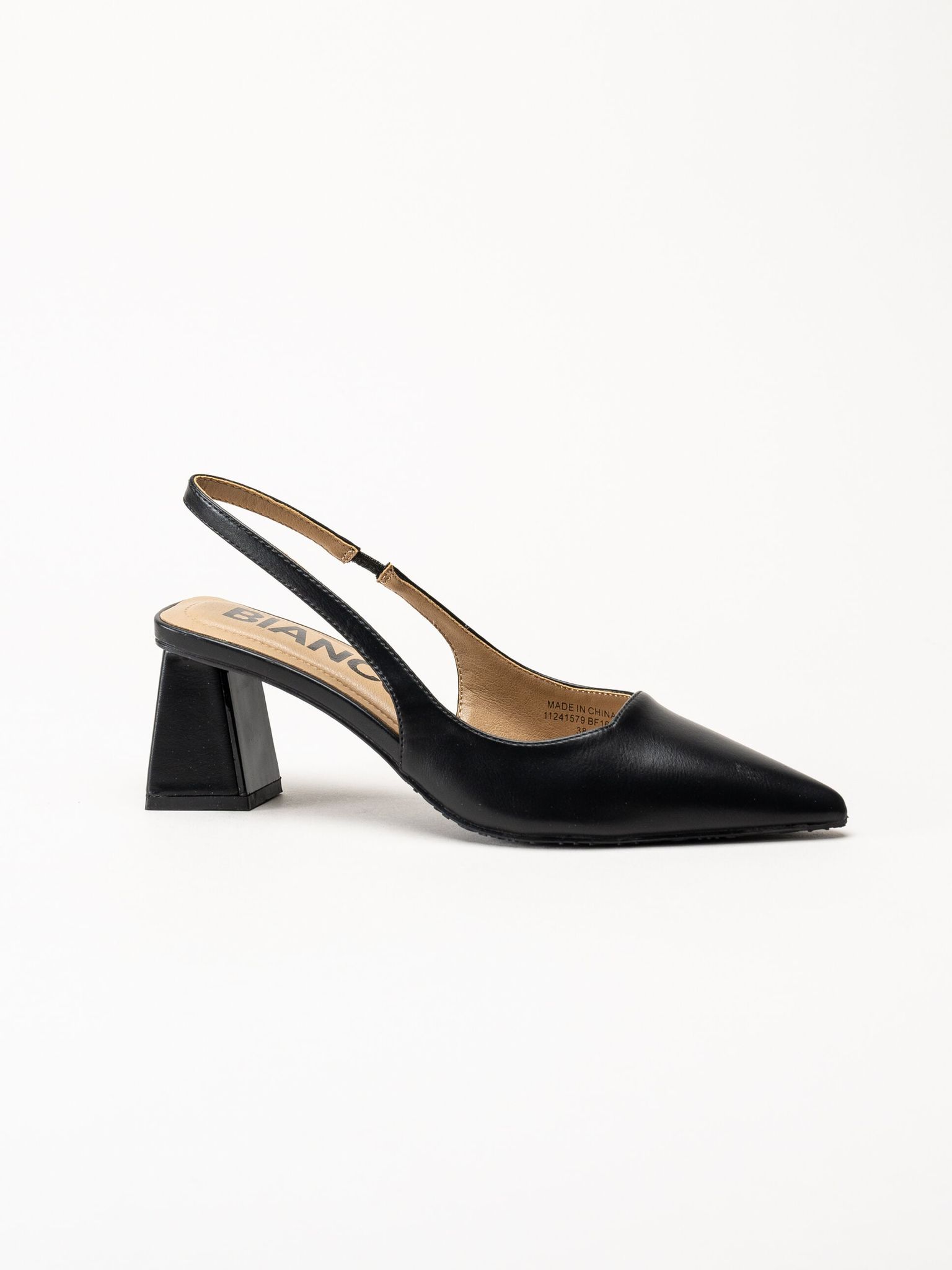 Bianco - Biamaralyn - Svarta slingback pumps