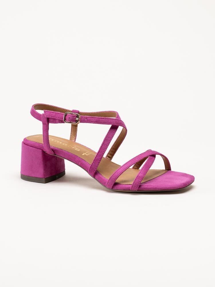 Tamaris - Rosa sandaletter i textil