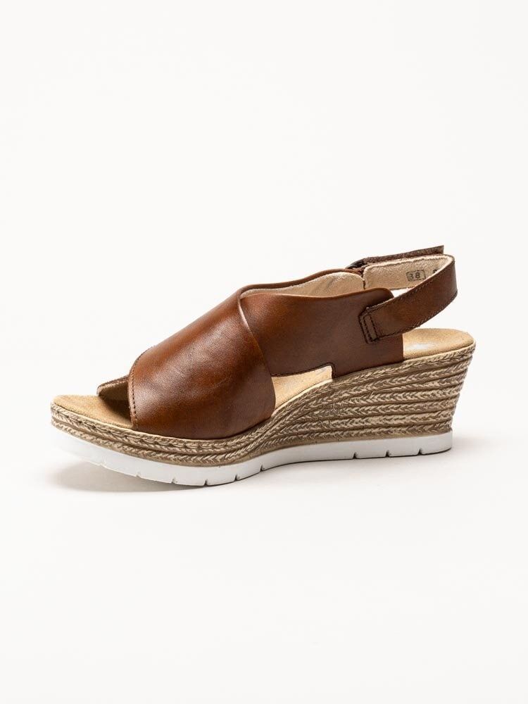 Rieker - Bruna kilklackade sandaletter
