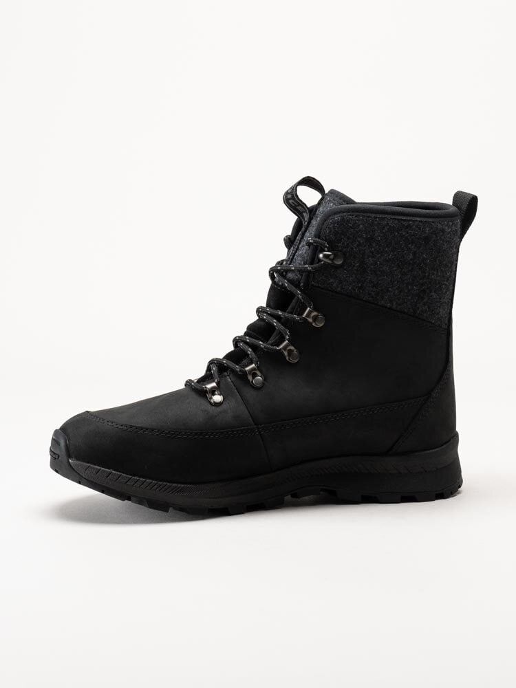 Icebug - Adak Wool Wmns Michelin - Svarta vinterkängor i nubuck