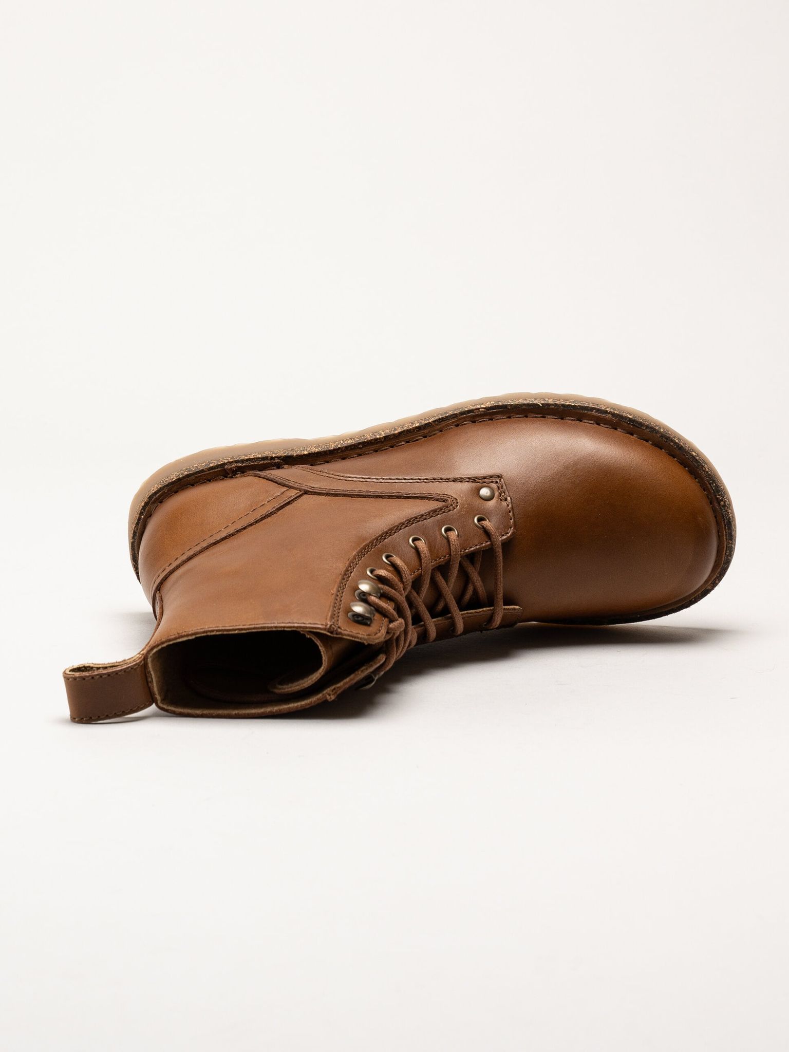 Birkenstock - Bryson Natural leather - Bruna kängor i skinn