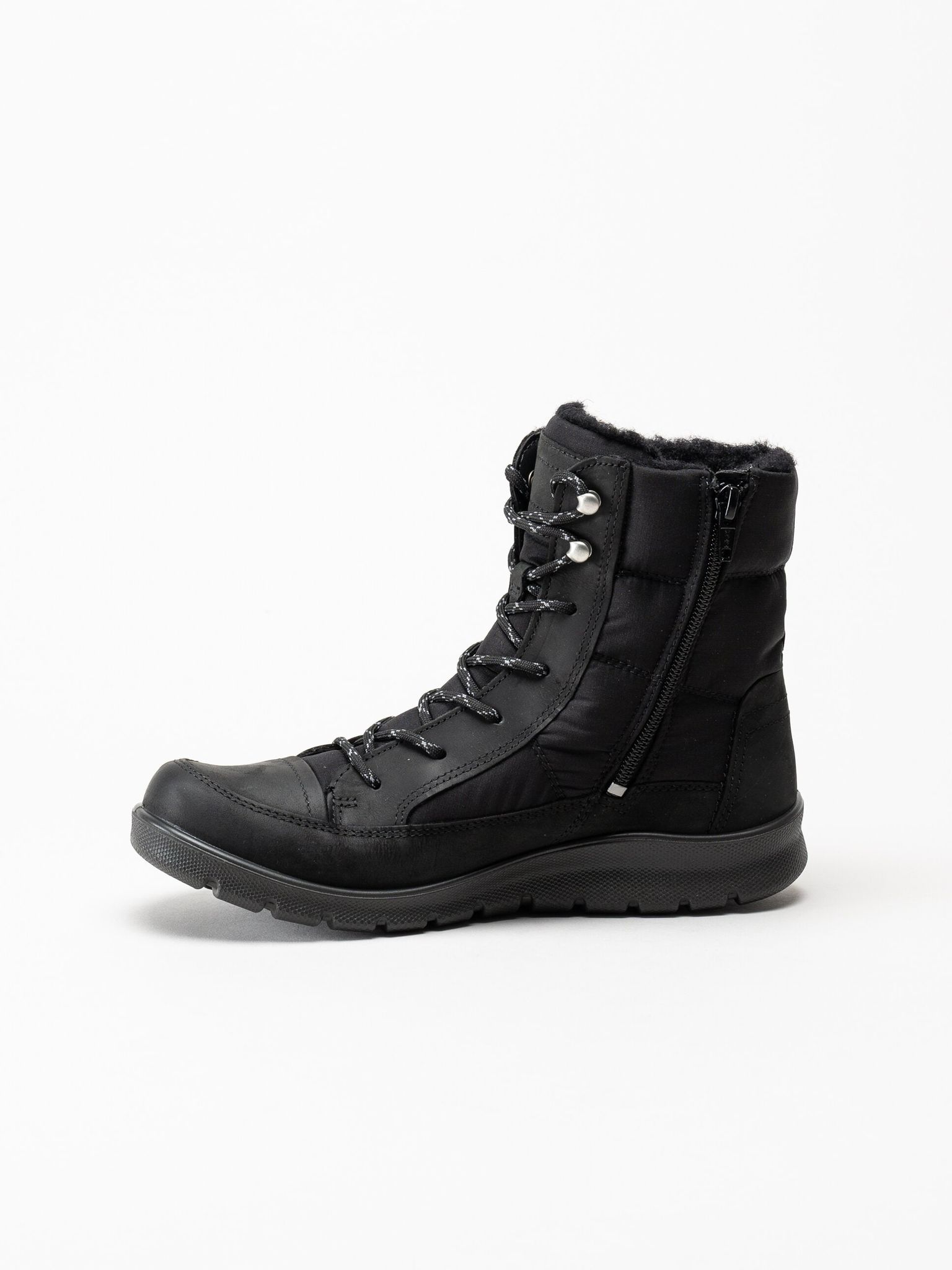 Ecco - Babett GTX - Svarta fodrade kängor