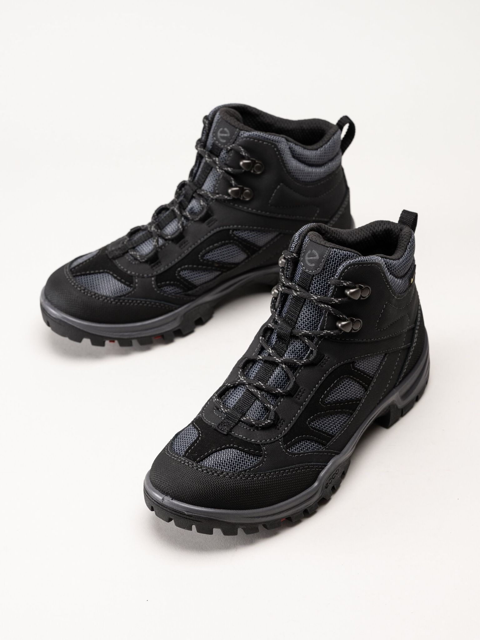 Ecco - Xpedition GTX - Svarta vandringskängor med Gore-Tex