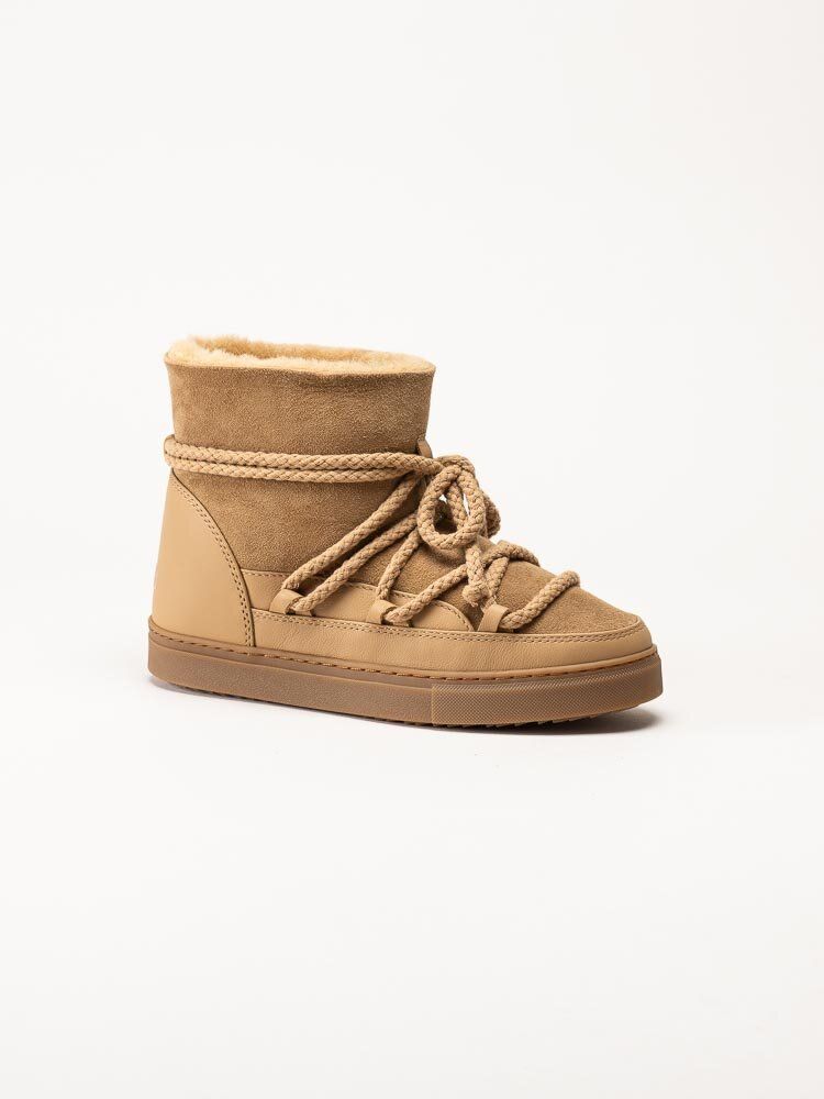 Inuikii - Classic - Beige vinterboots med fårskinnsfoder