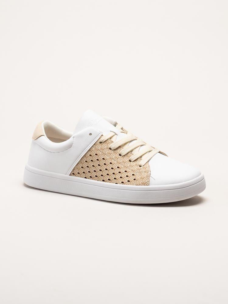 Ilse Jacobsen - All Day City Sneaker - Vita och beige sneakers