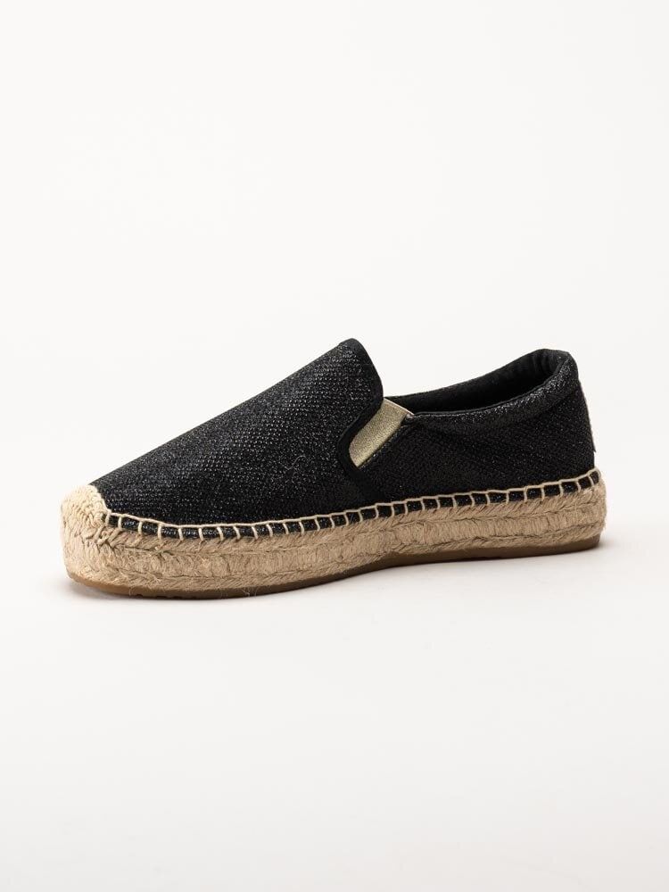 Replay - Lawton - Svarta slip on espadrillos