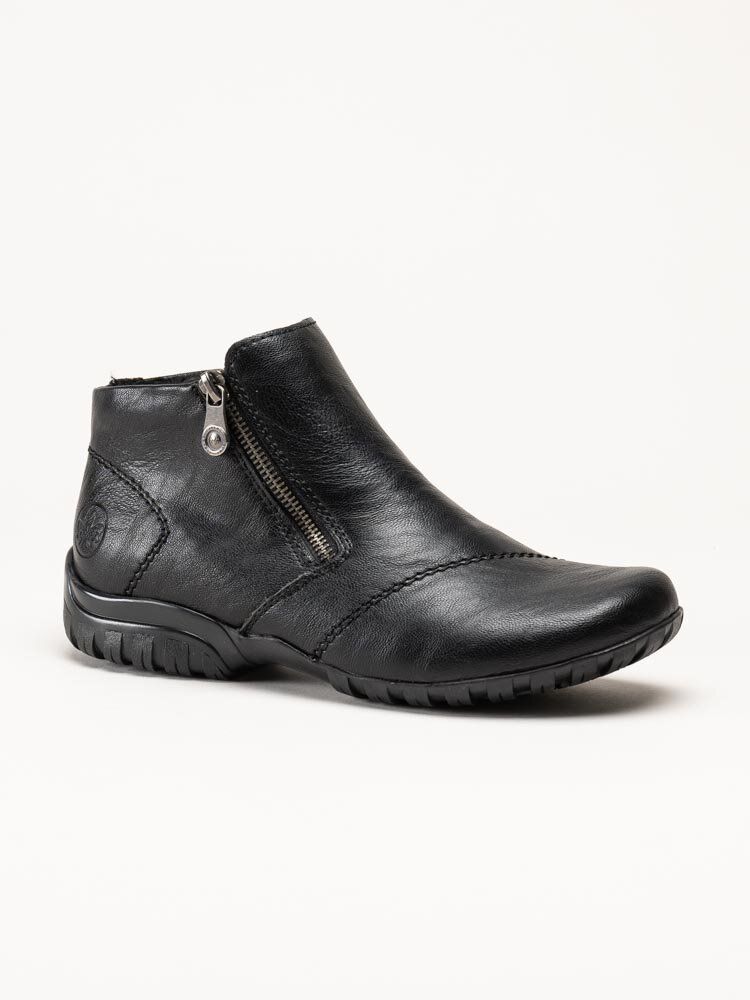 Rieker - Svarta fodrade boots