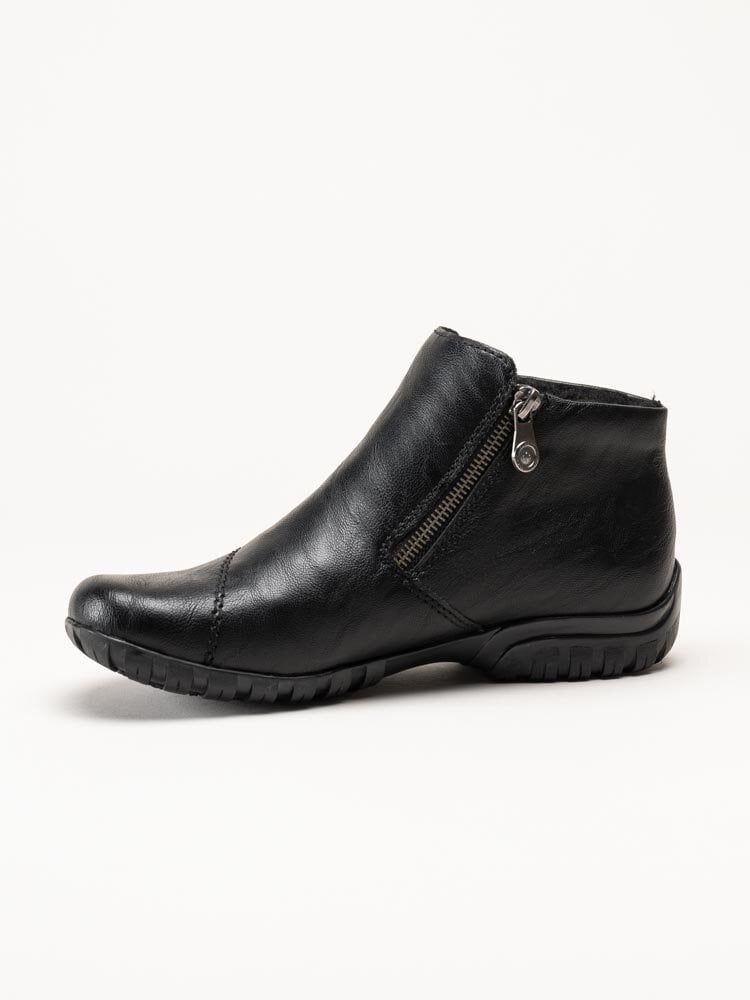 Rieker - Svarta fodrade boots
