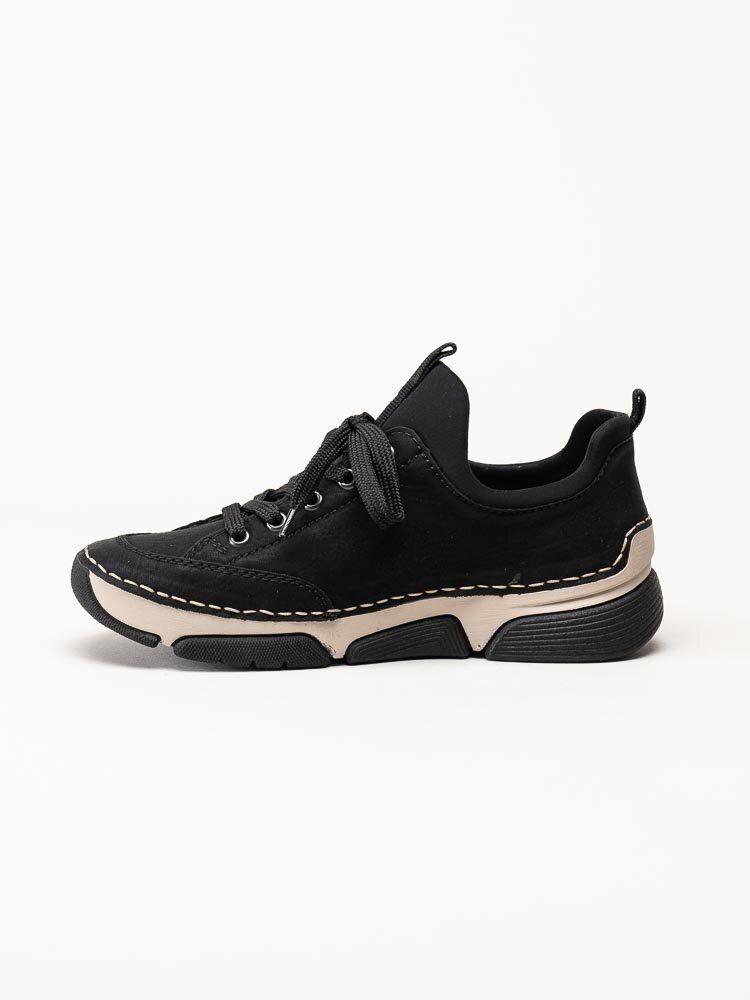 Rieker - Svarta promenadsneakers
