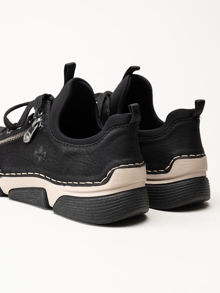 Rieker - Svarta promenadsneakers