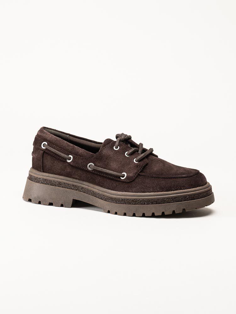 Tamaris - Bruna Moc Toe seglarskor i mocka
