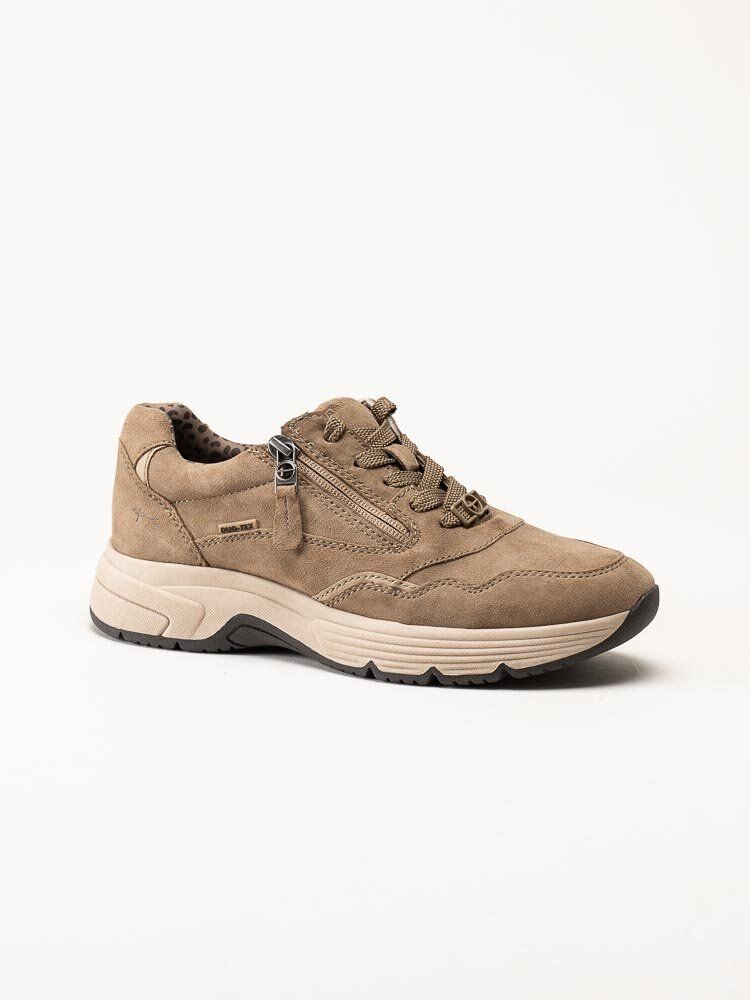 Tamaris Comfort - Bruna sneakers i mocka