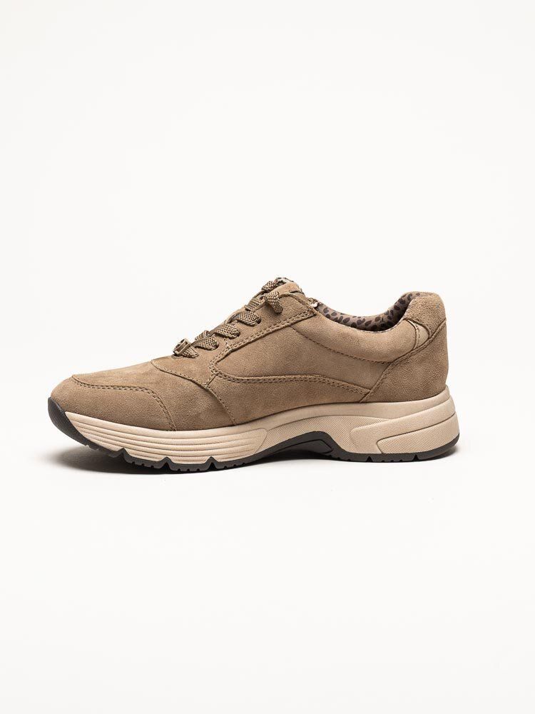 Tamaris Comfort - Bruna sneakers i mocka