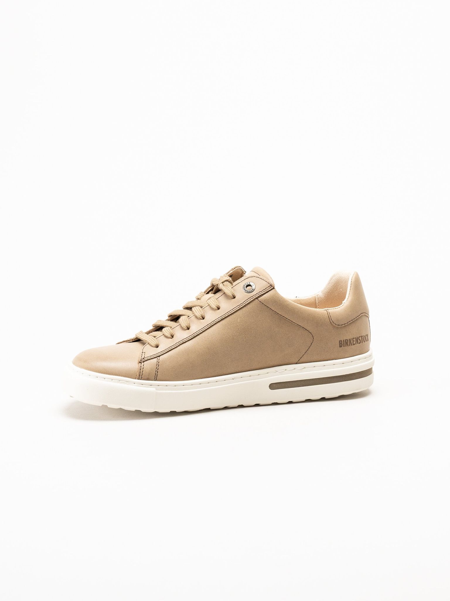 Birkenstock - Bend Low - Beige sneakers i skinn