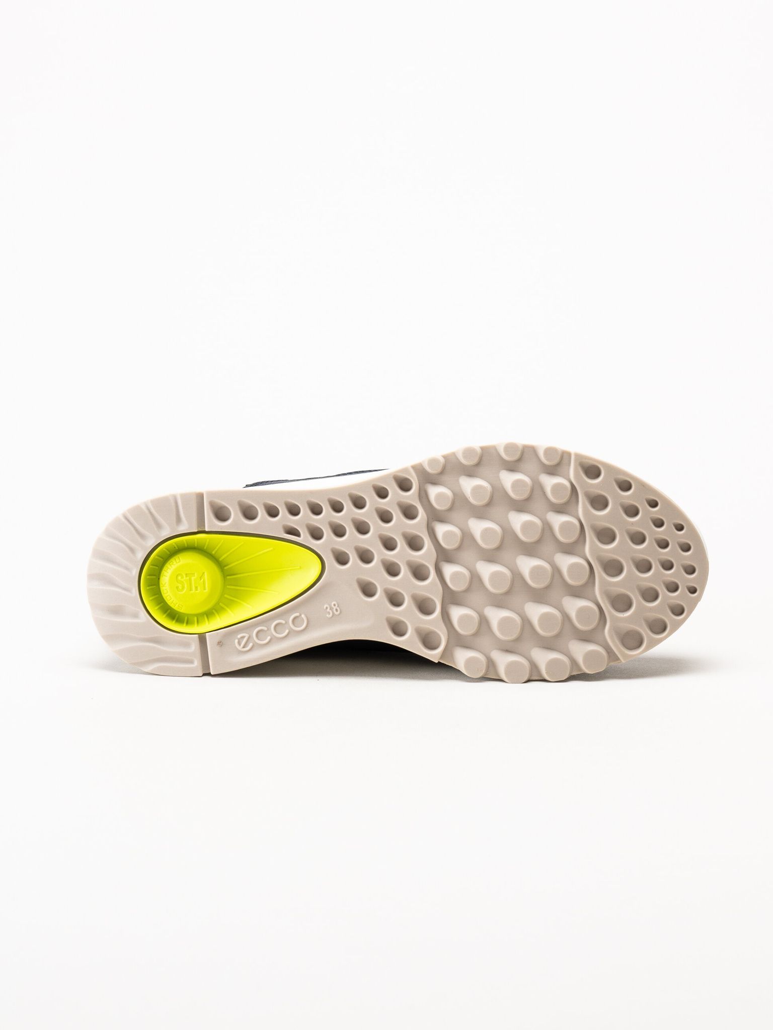 Ecco - Exostride W Low Gtx - Mörkblå sneakers i mesh