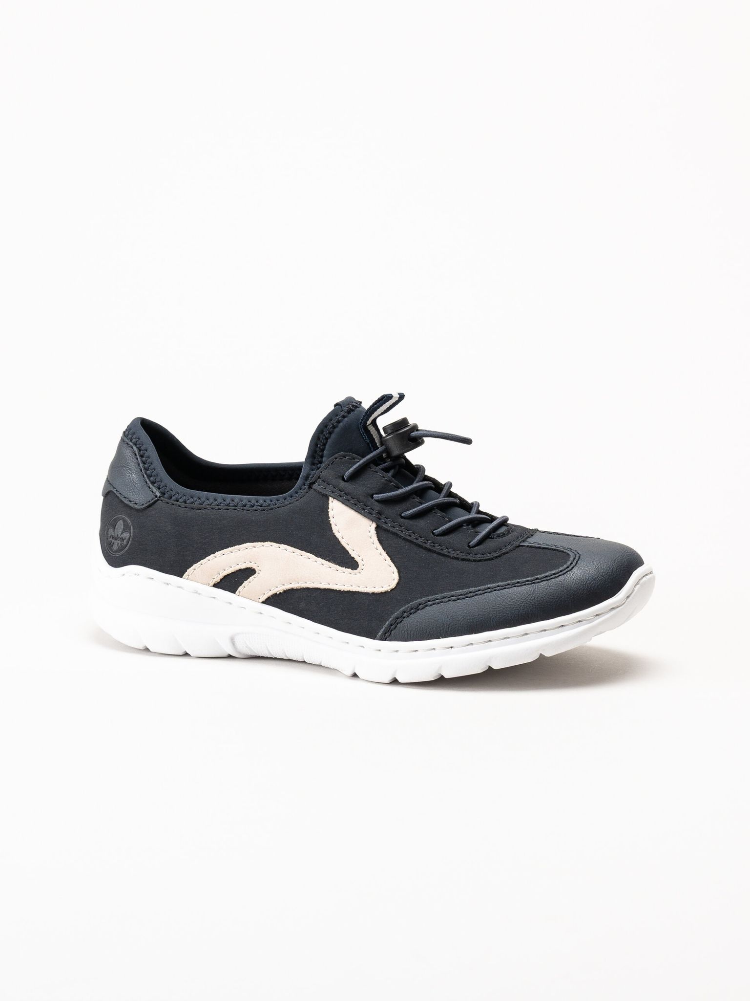 Rieker - Mörkblå slip on sneakers