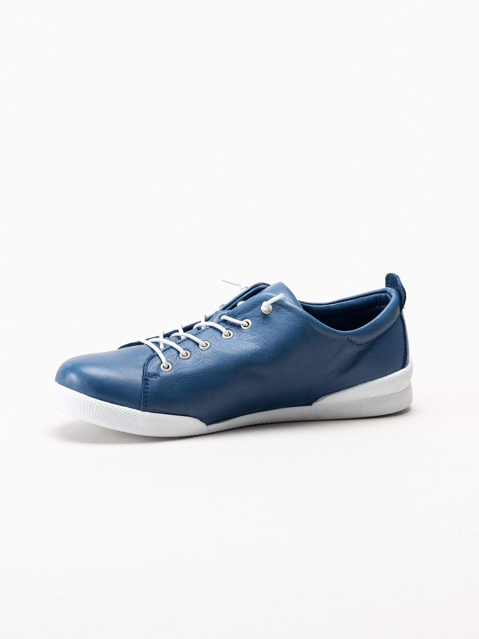 Charlotte of Sweden - Blå sneakers i skinn