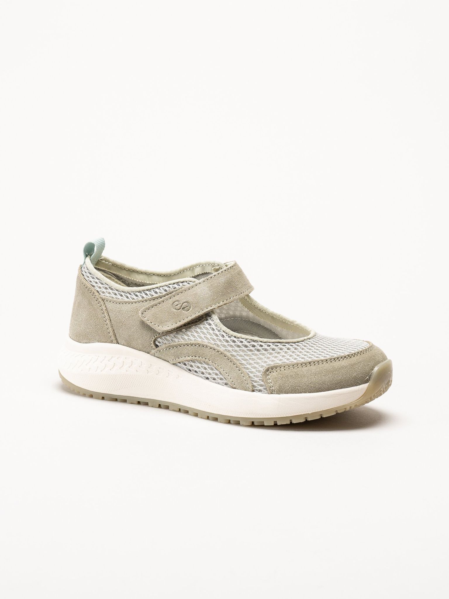 Green Comfort - Zigga Mary Jane - Gröna ballerinaskor i mocka