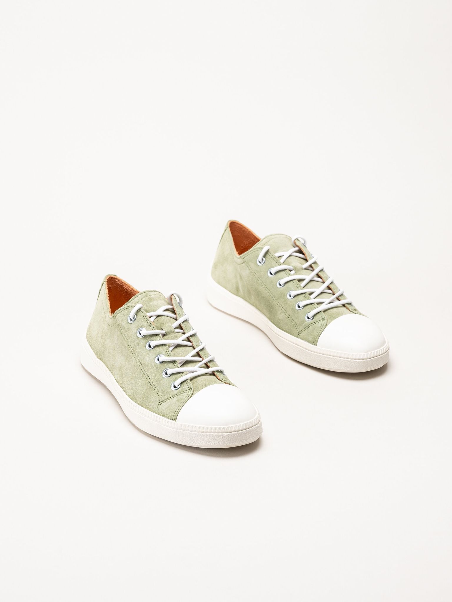 Think - Turna - Gröna sneakers i mocka