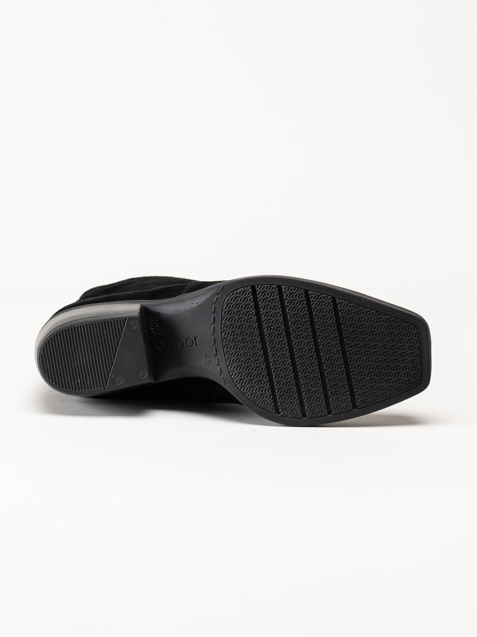Gabor - Svarta westernboots i mocka