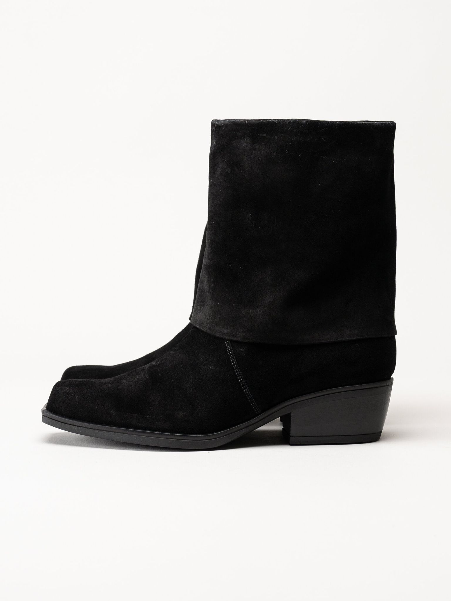 Gabor - Svarta westernboots i mocka