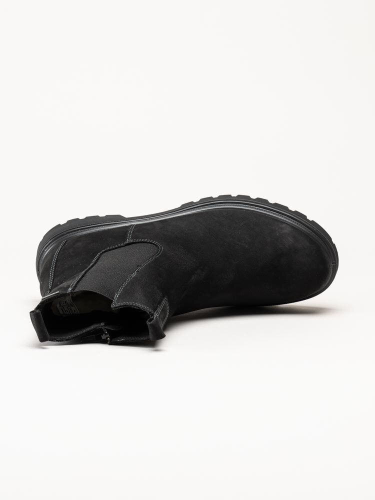 Legero - Monta - Svarta fodrade chelsea boots med Gore-Tex