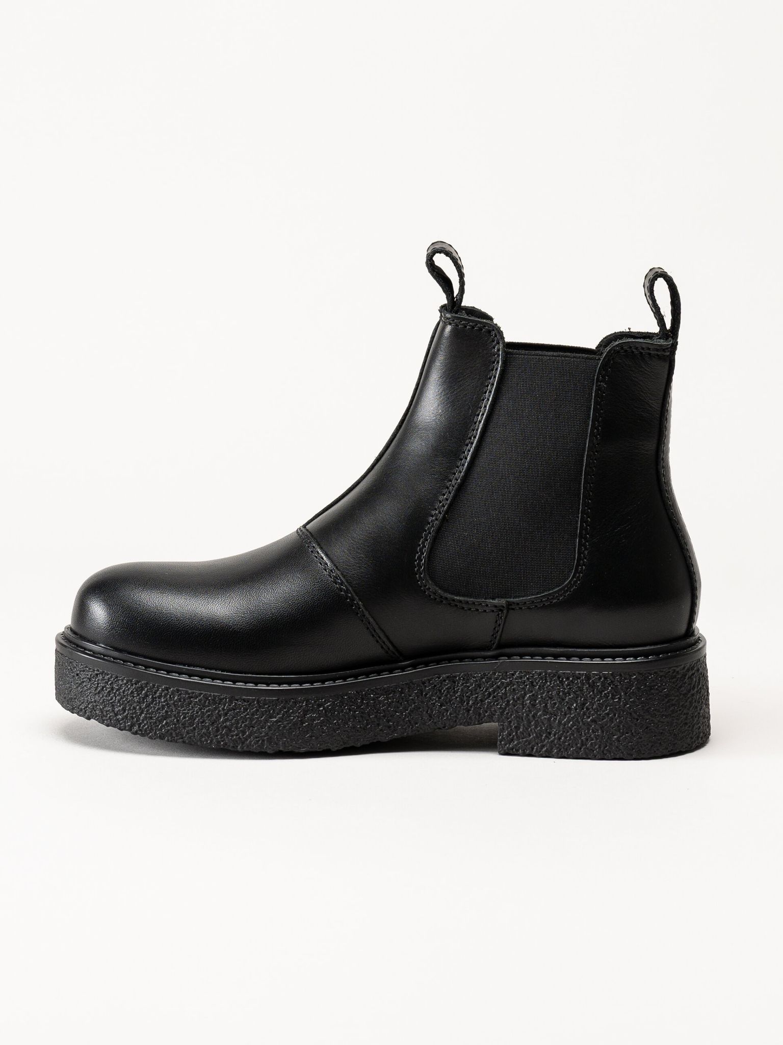 Canada Snow - Mount Vail Lea - Svarta ullfodrade boots i skinn