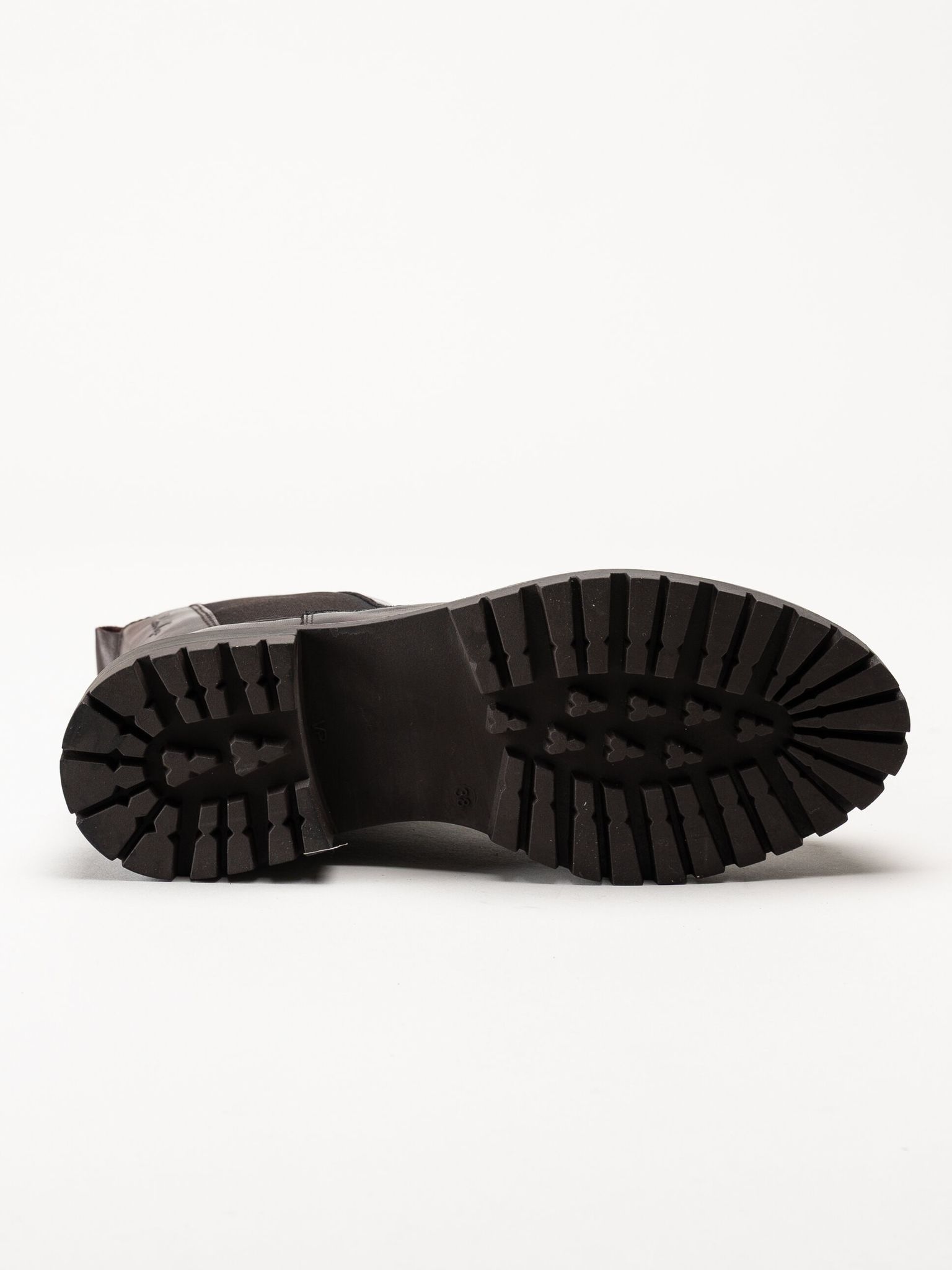 Rosa Negra - Mörkbruna boots i skinn