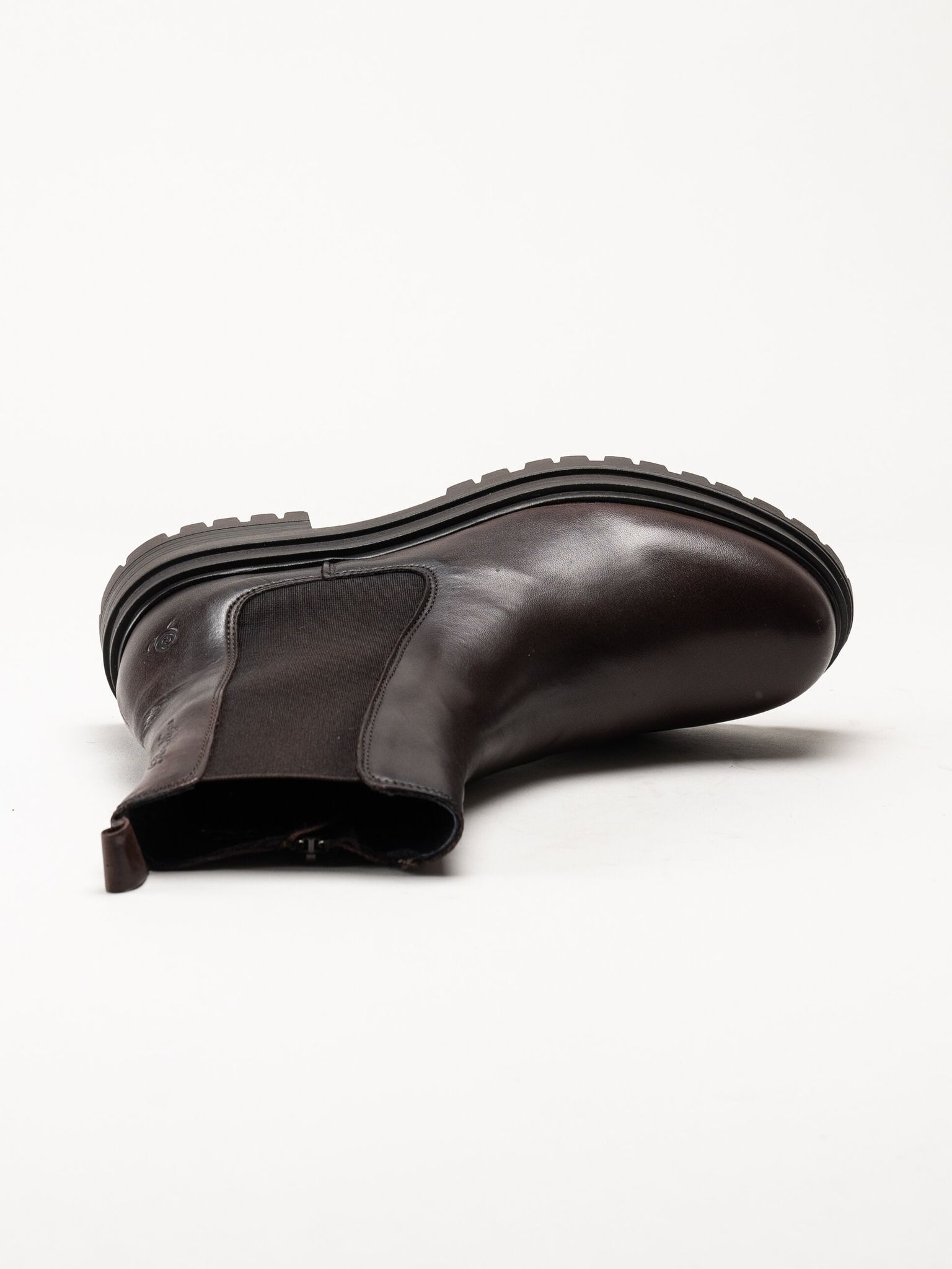 Rosa Negra - Mörkbruna boots i skinn