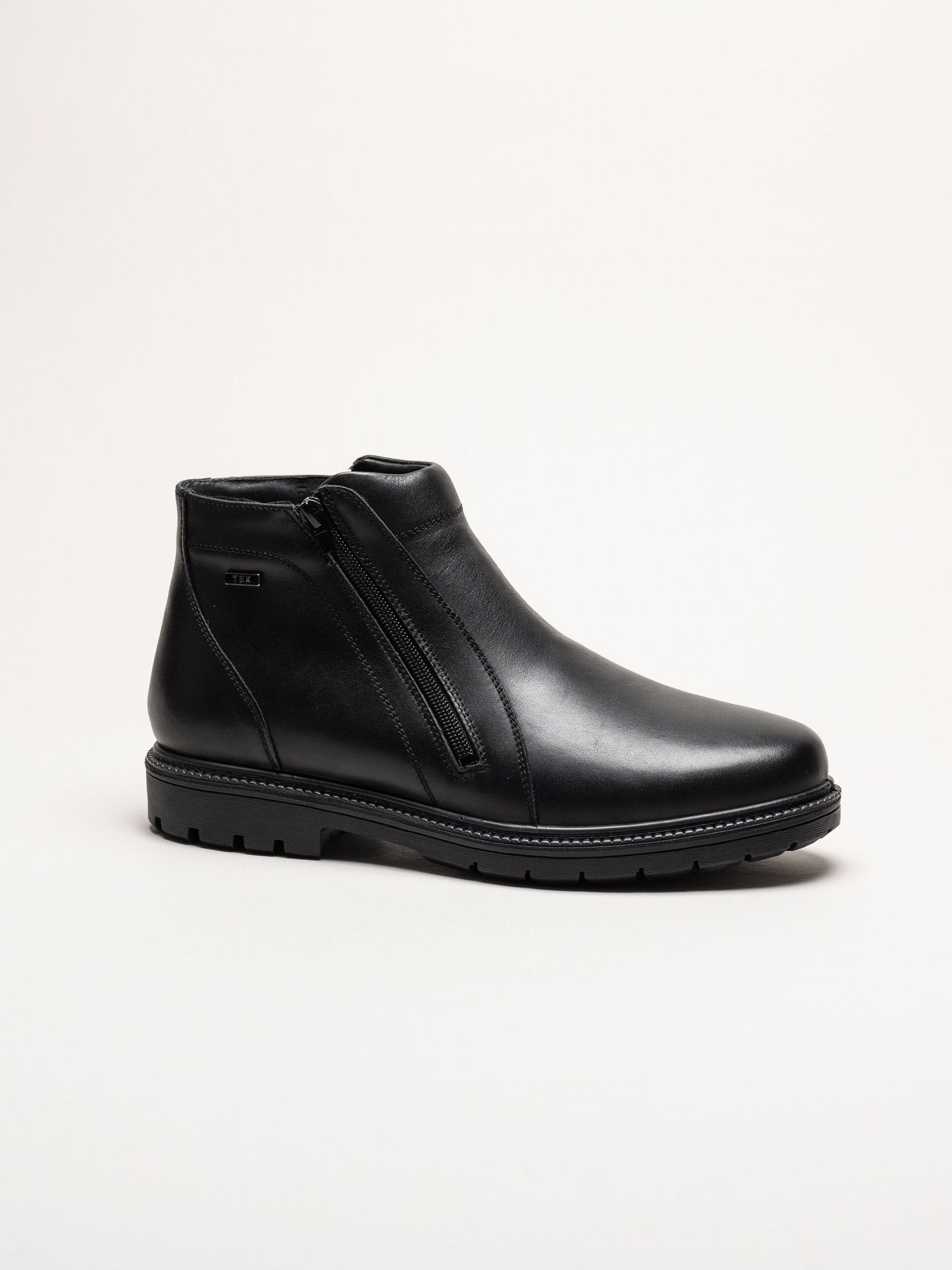 G Comfort - Svarta fårskinnsfodrade boots