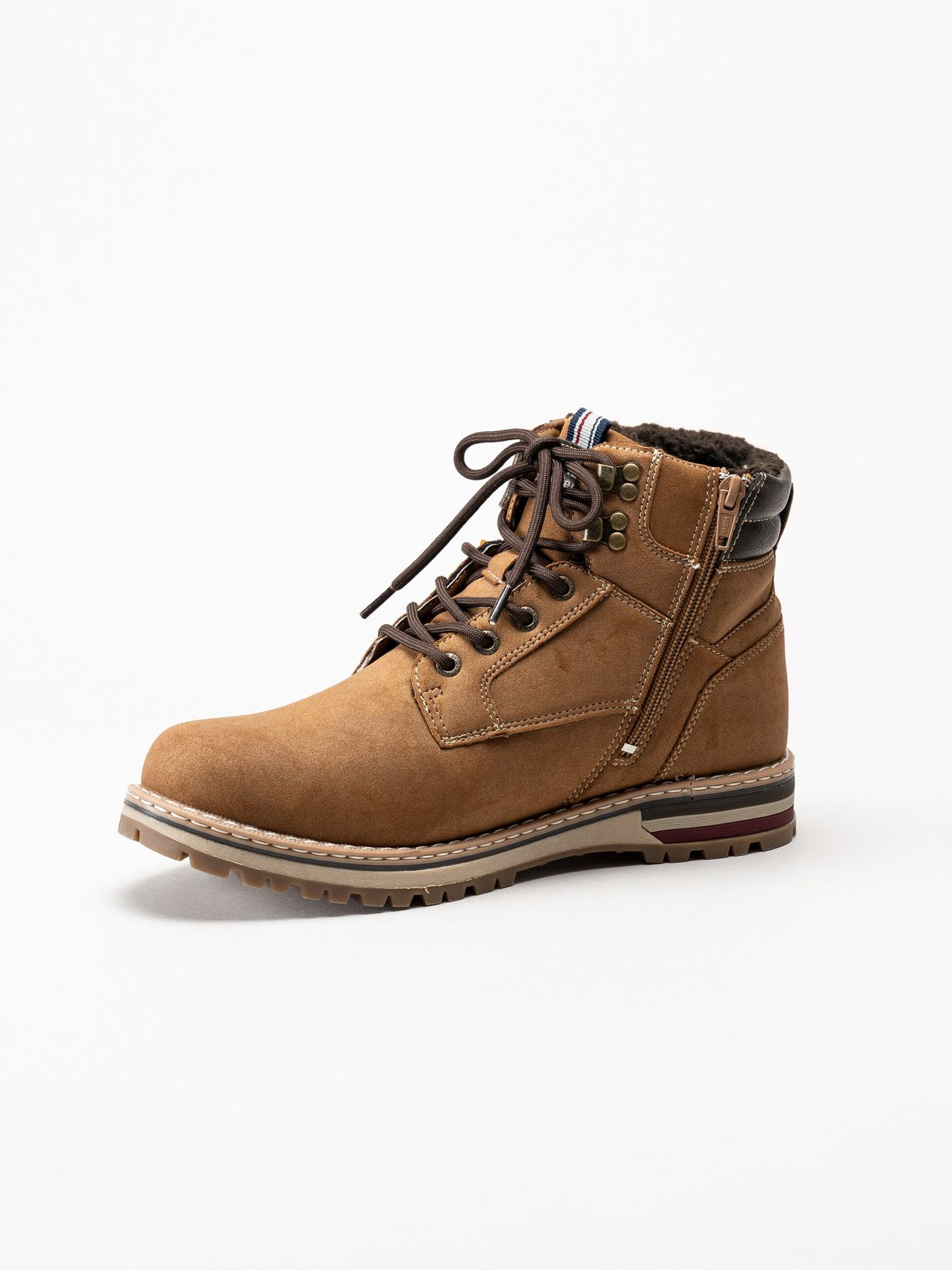 Dockers - Ljusbruna fodrade kängor