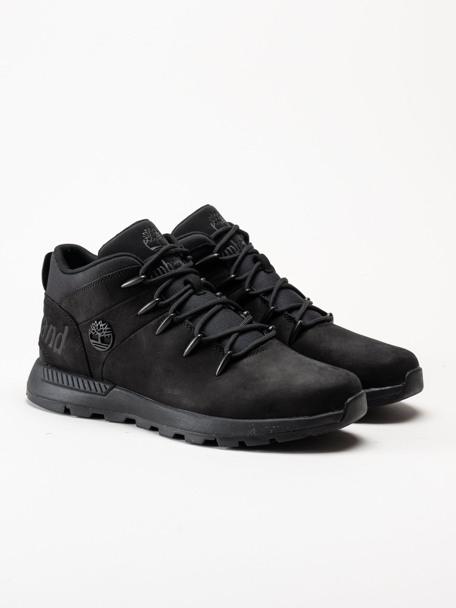 Timberland - Sprint Trekker - Svarta kängor i oljad nubuck