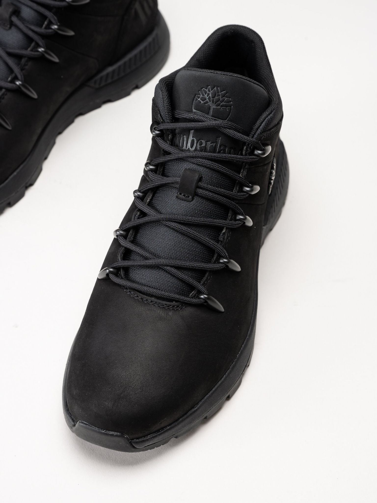 Timberland - Sprint Trekker - Svarta kängor i oljad nubuck
