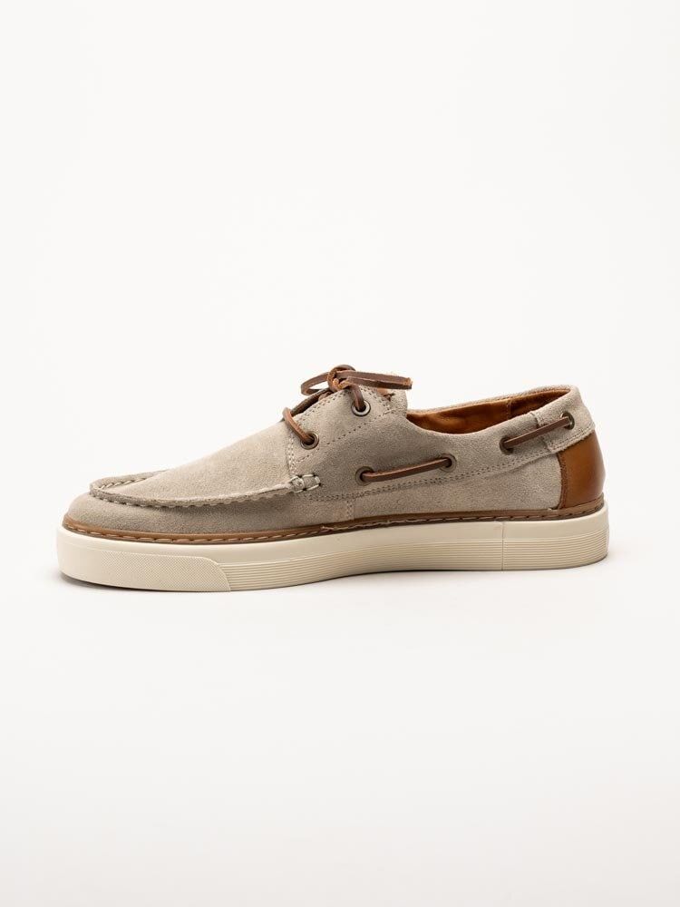 Strömberg - Riviera - Beige lågskor i mocka