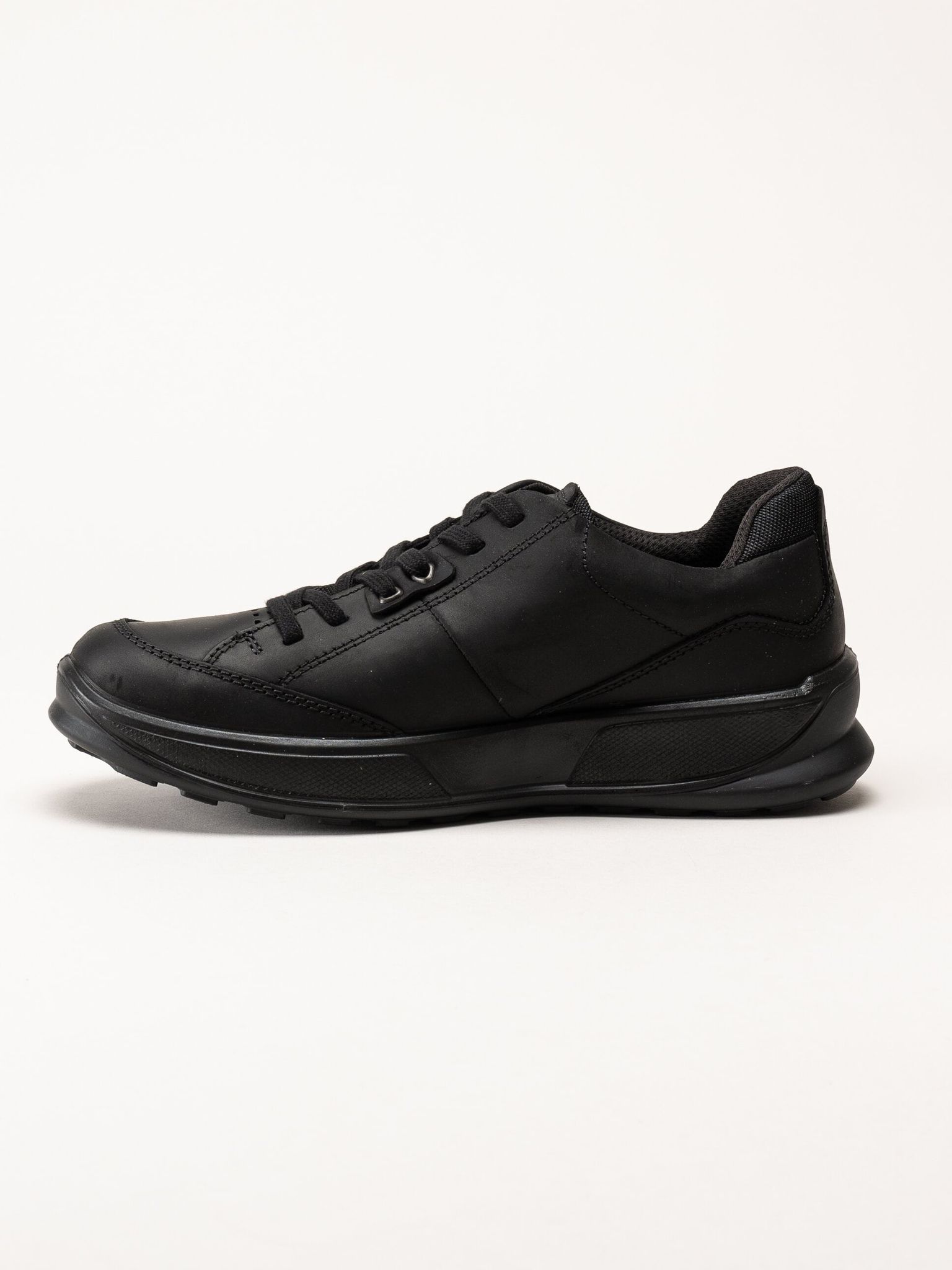 Ecco - Byway 2.0 Shoe WP - Svarta promenadskor i oljat skinn
