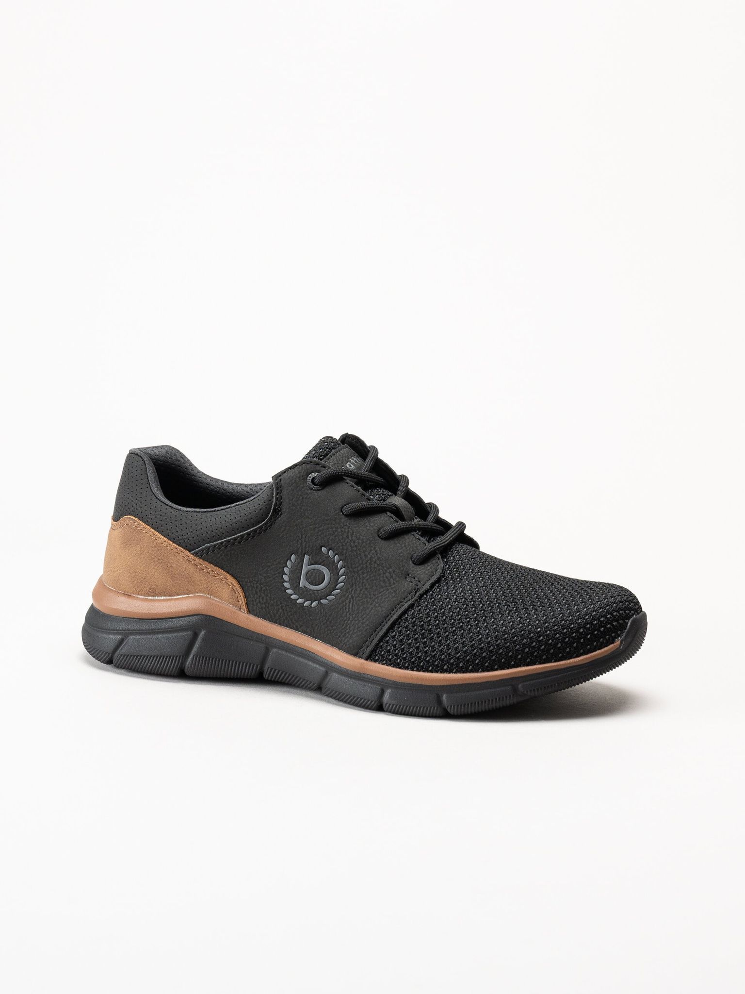Bugatti - Soa - Svarta sneakers i textil