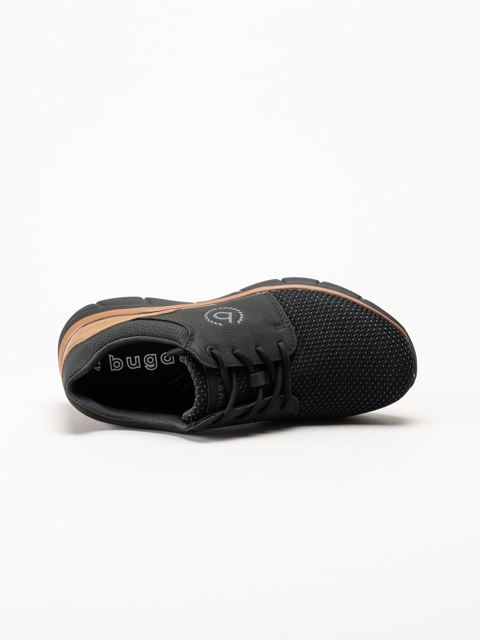 Bugatti - Soa - Svarta sneakers i textil