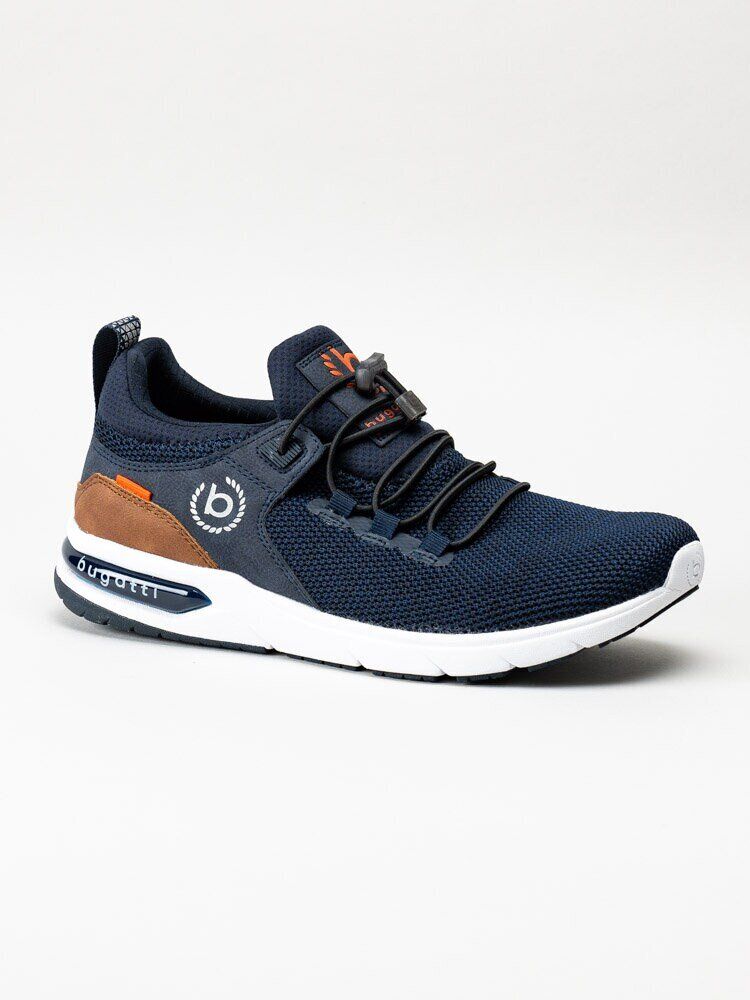 Bugatti - Numbis - Blå slip on sneakers i mesh