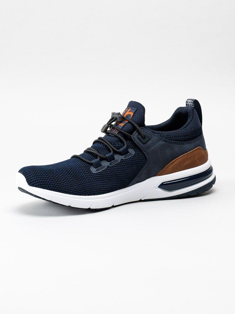 Bugatti - Numbis - Blå slip on sneakers i mesh