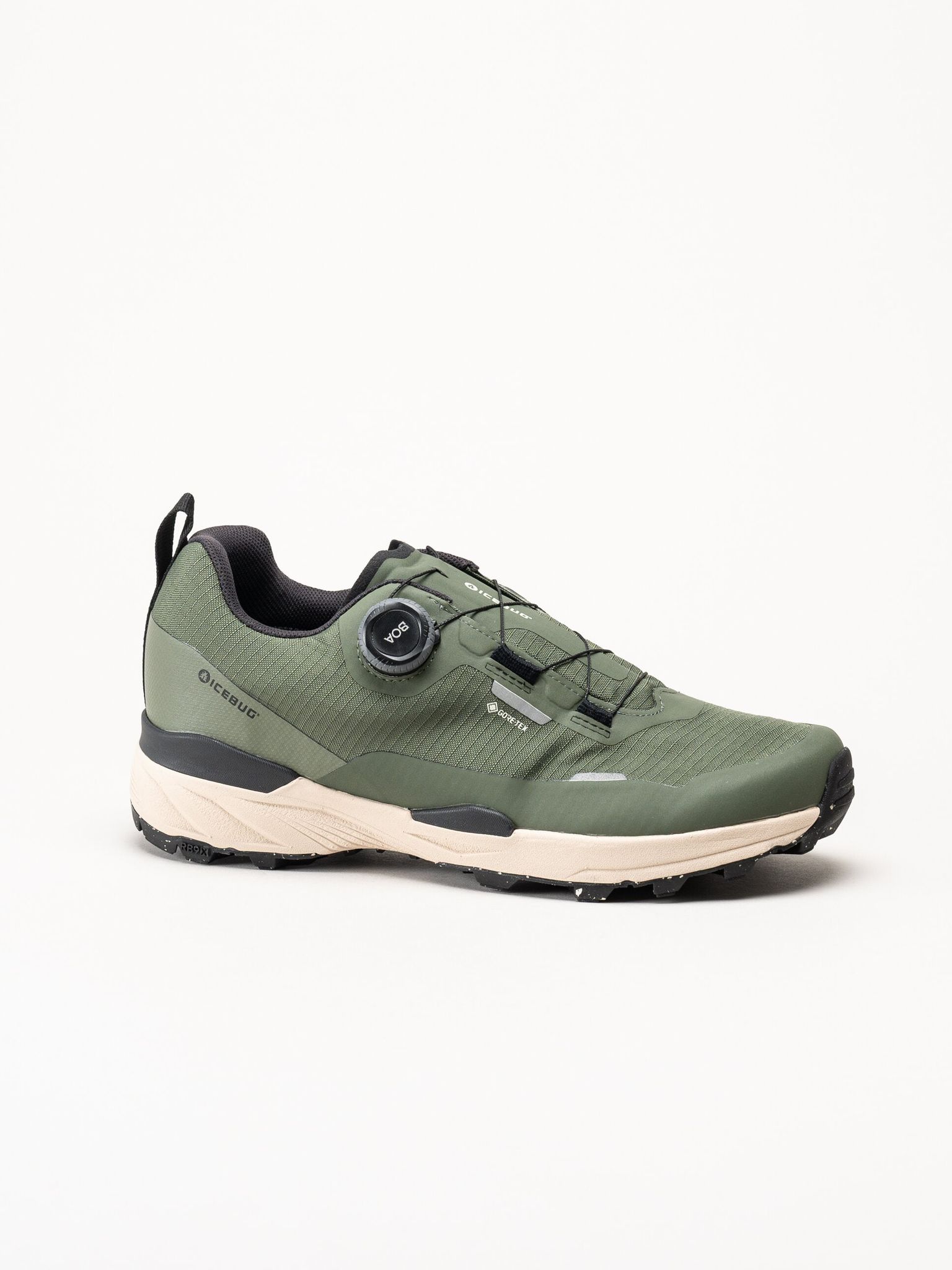 Icebug - Rover 2 RB9X - Gröna sneakers i textil