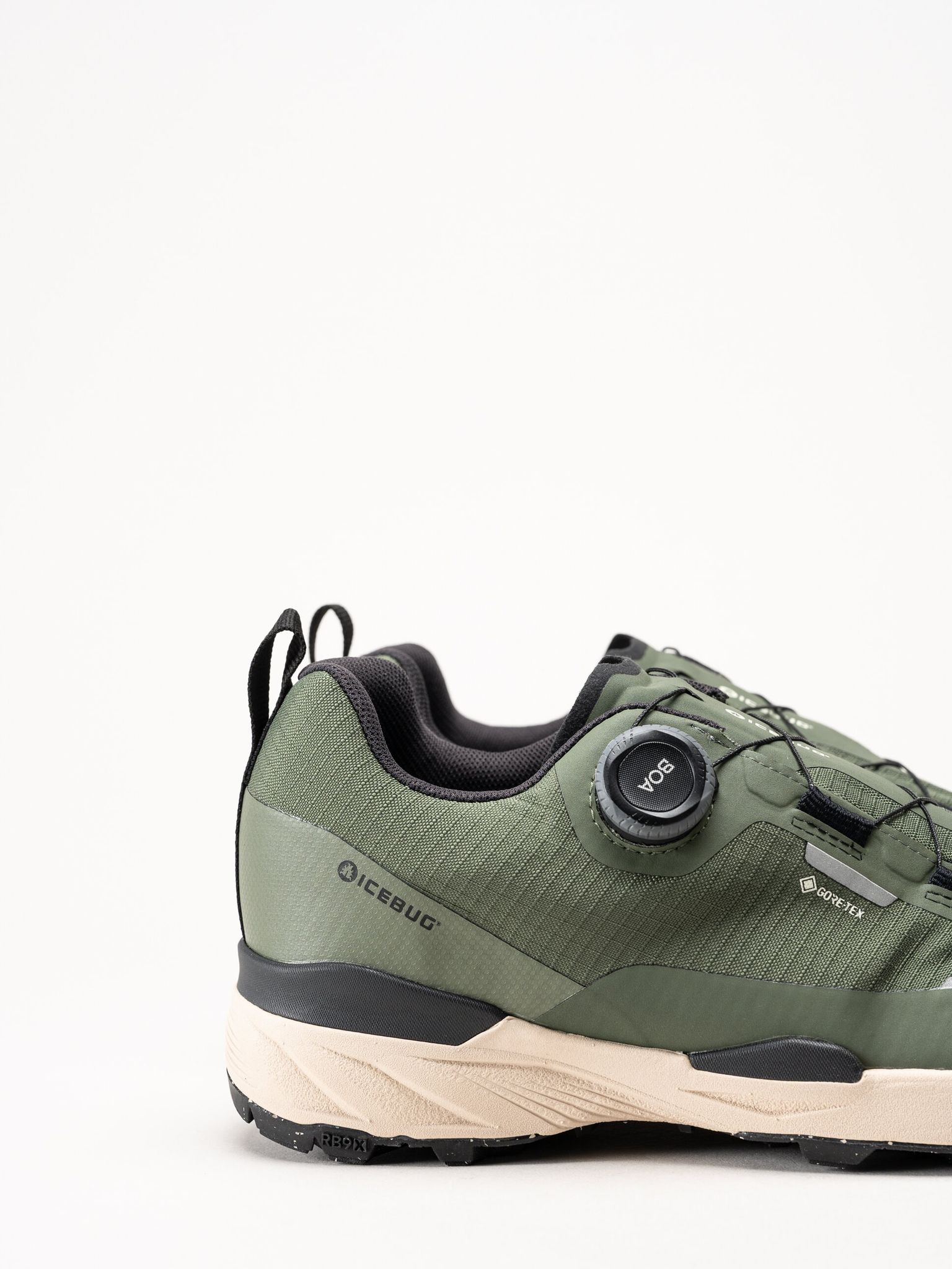 Icebug - Rover 2 RB9X - Gröna sneakers i textil