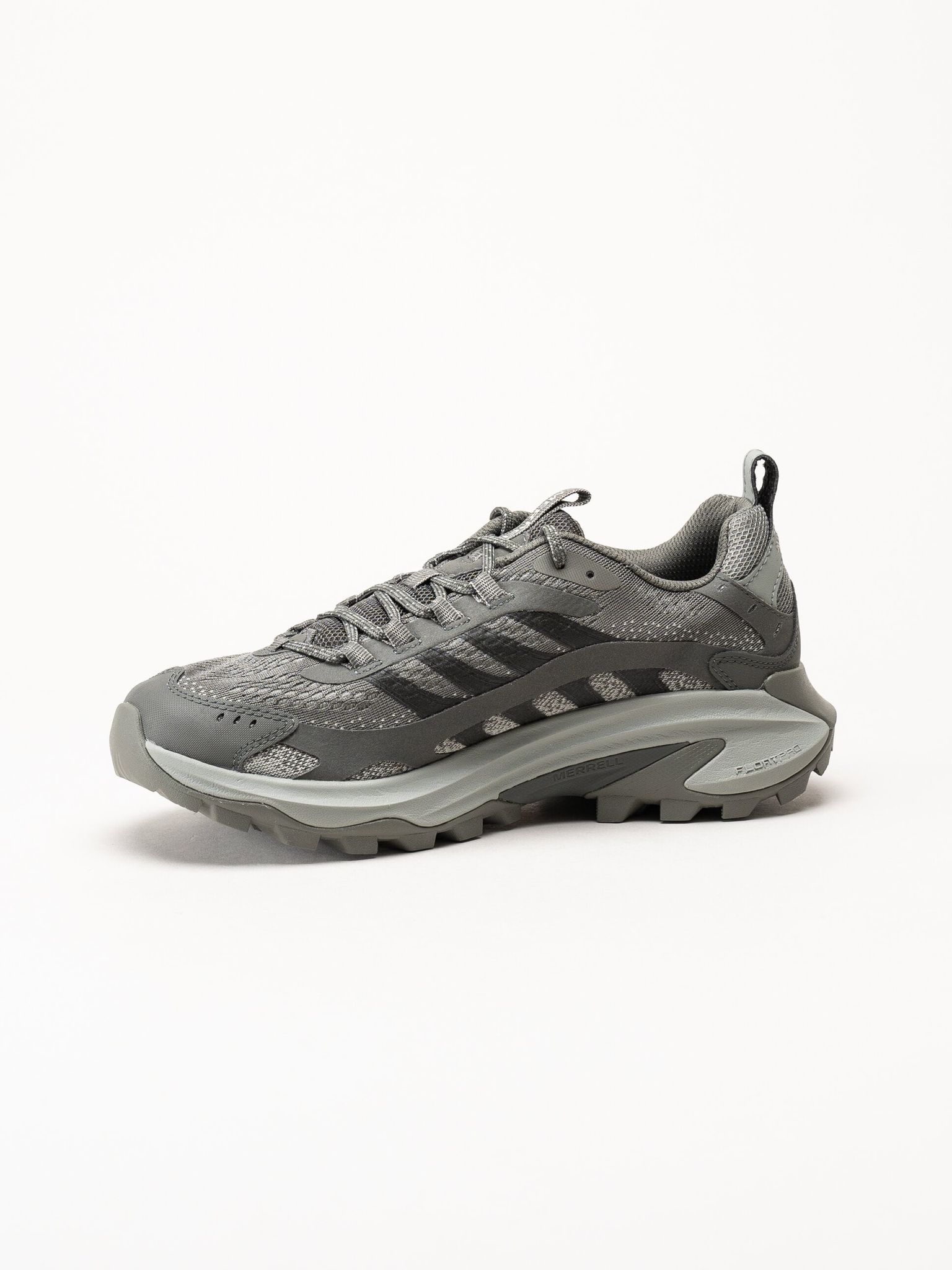 Merrell - Moab Speed 2 - Mörkgrå sneakers i mesh