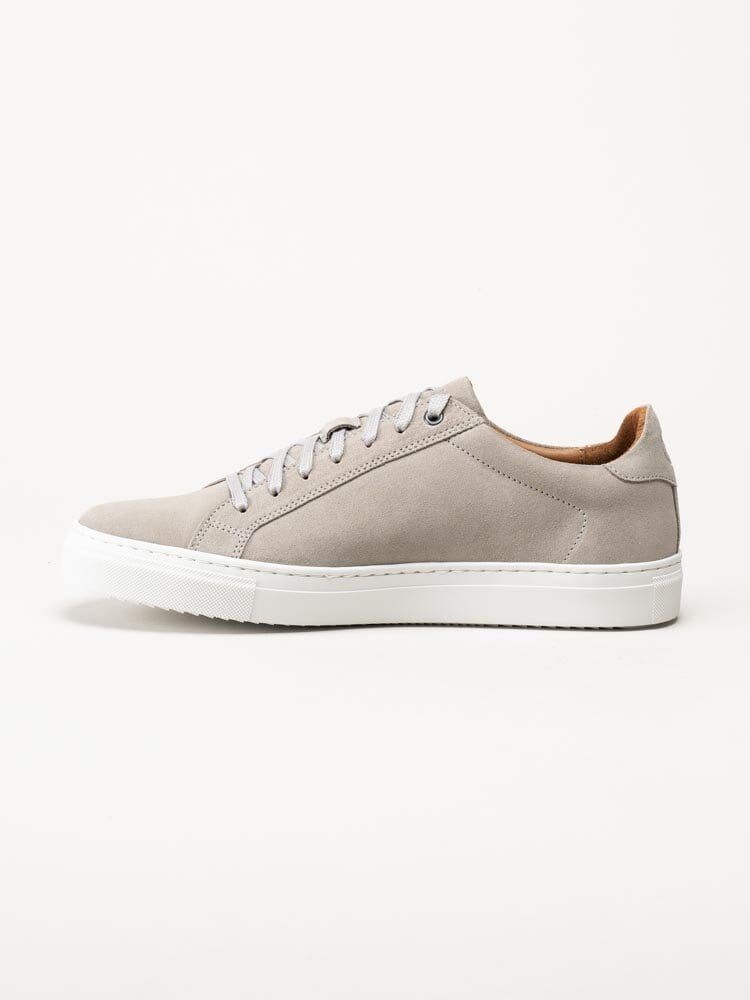 Strömberg - Arezzo - Ljusgrå sneakers i mocka