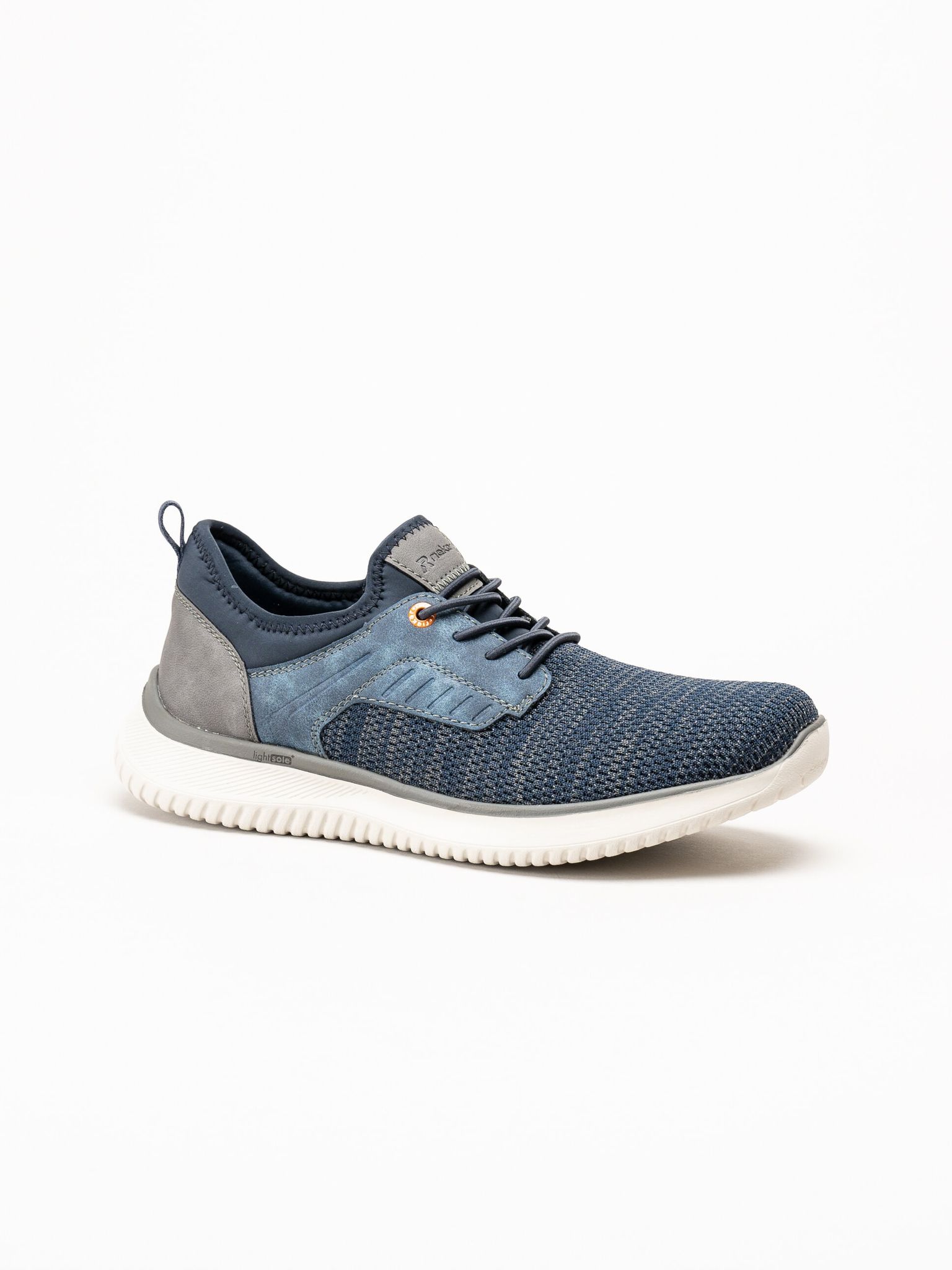 Rieker - Blå slip on sneakers