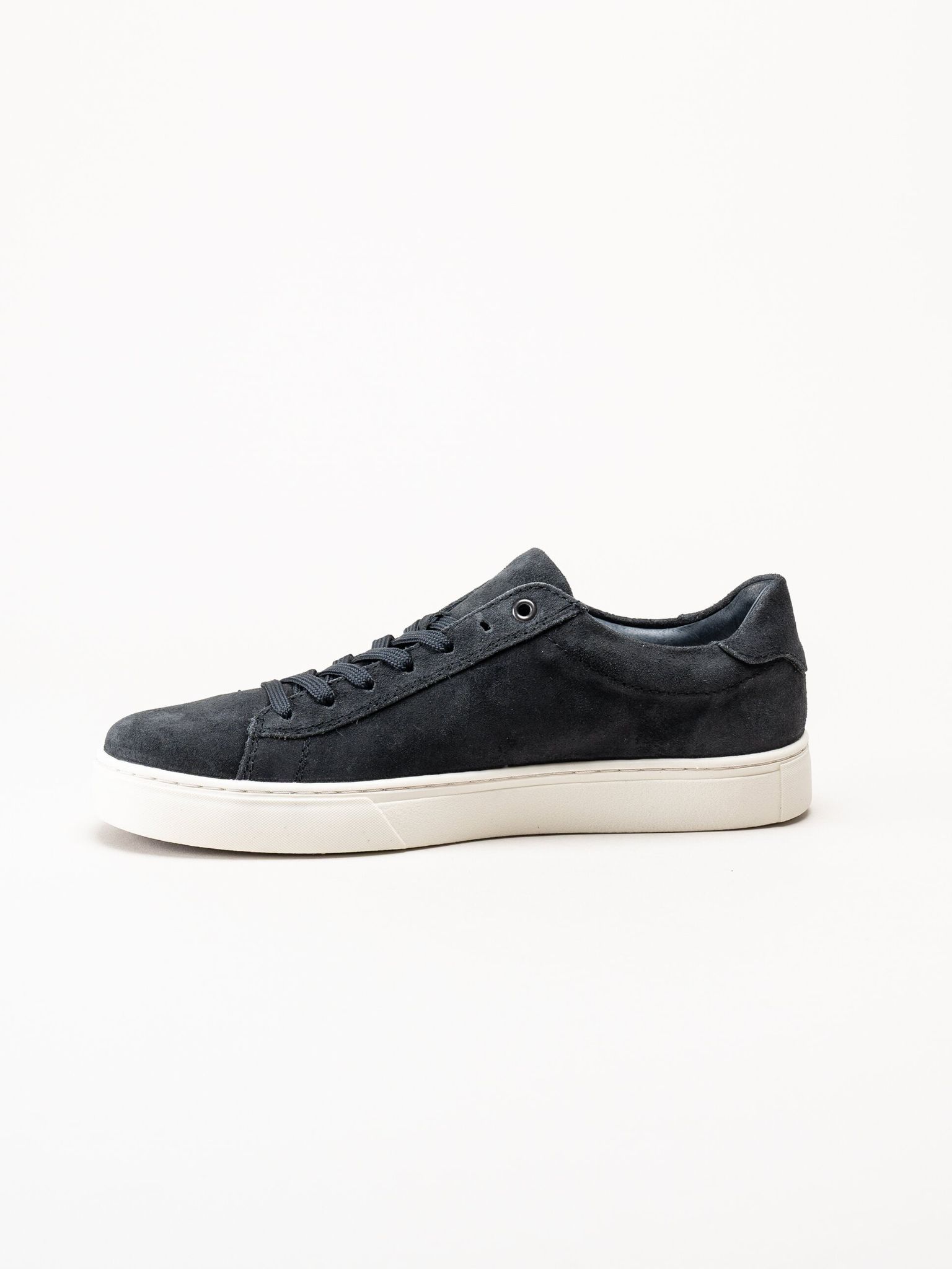 Rieker - Mörkblå sneakers i mocka