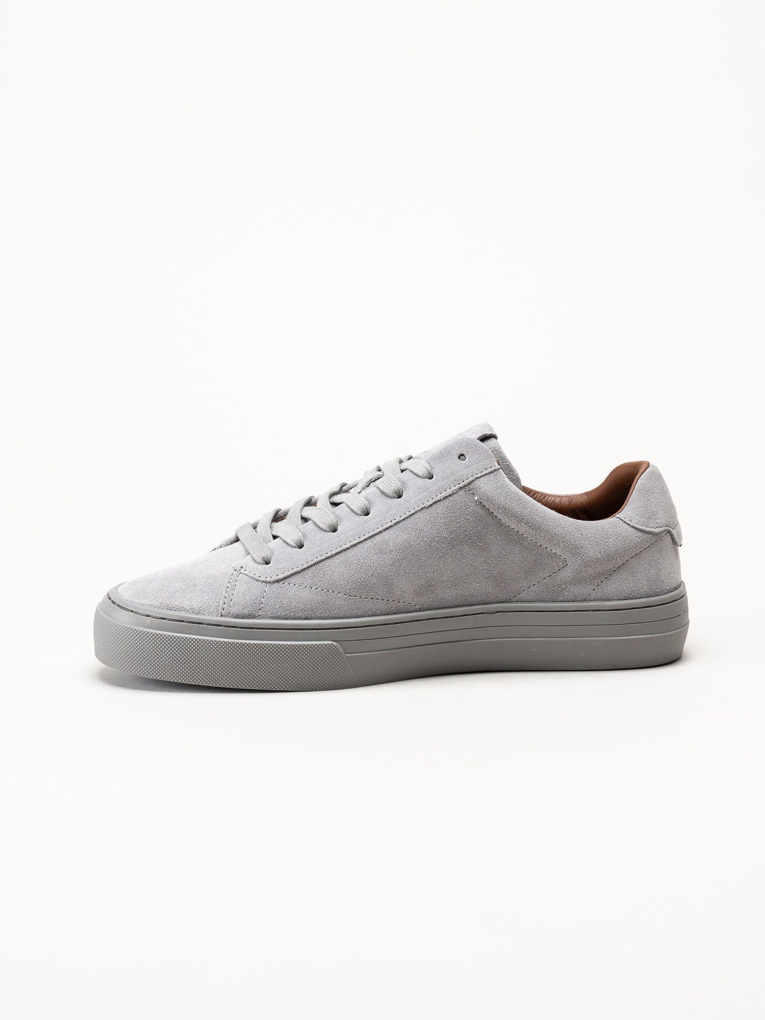 Tommy Hilfiger - Park Premium - Grå sneakers i mocka