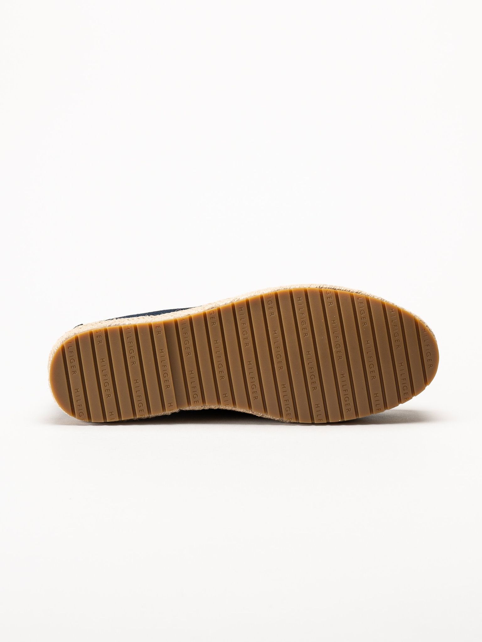 Tommy Hilfiger - Flexible Hilfiger Espadrille - Mörkblå espadrillos i mocka