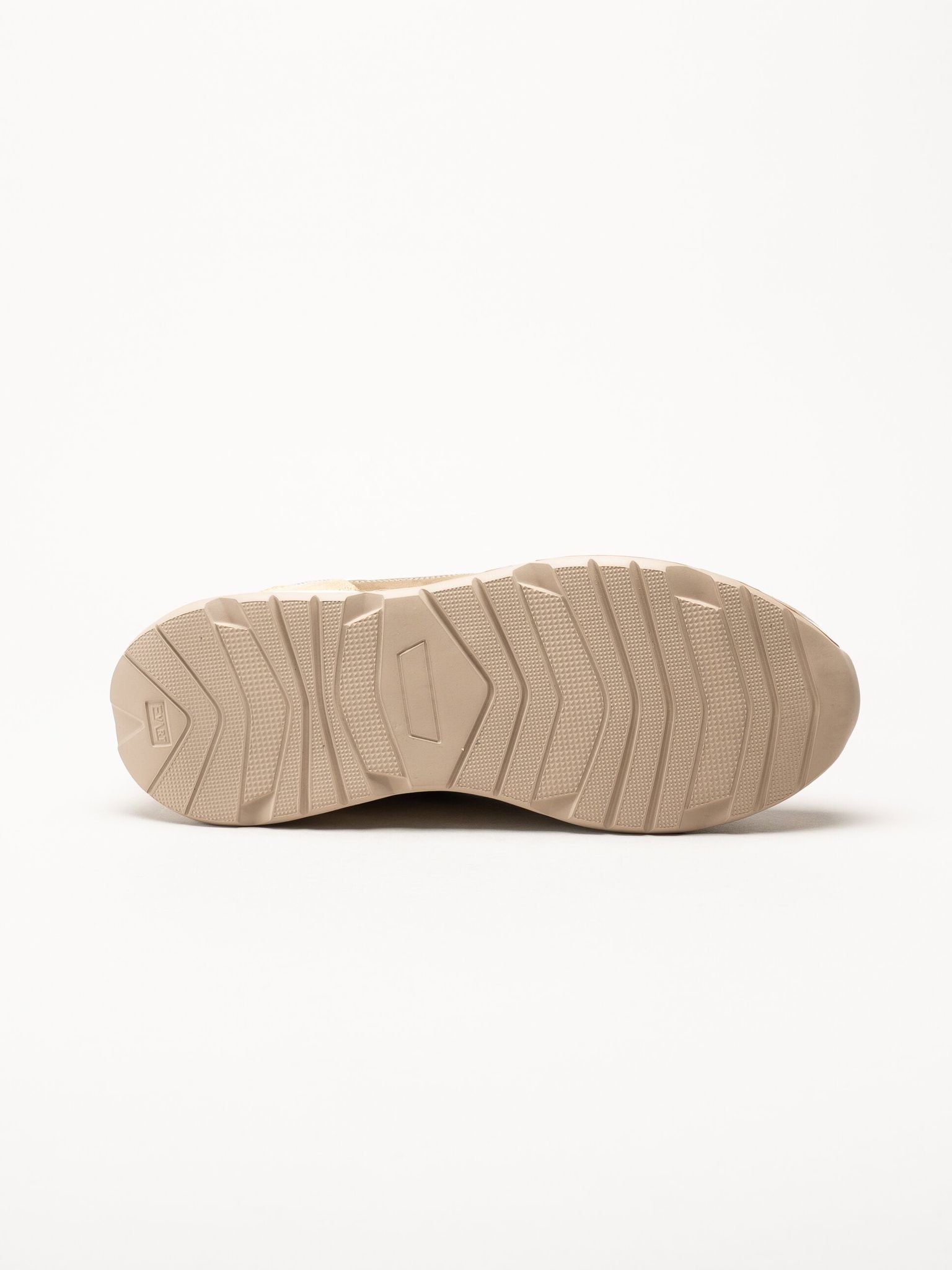 Ambitious - Bruna sneakers i mocka och skinn